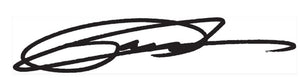 Joe's signature